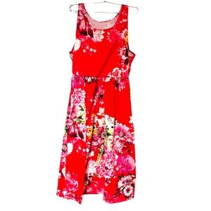 Floral dress size L